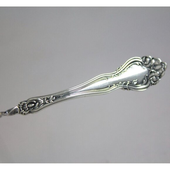 Simeon L & George H Rogers Silverplate Sugar Spoon and Twisted Butter Spreader - Picture 12 of 12